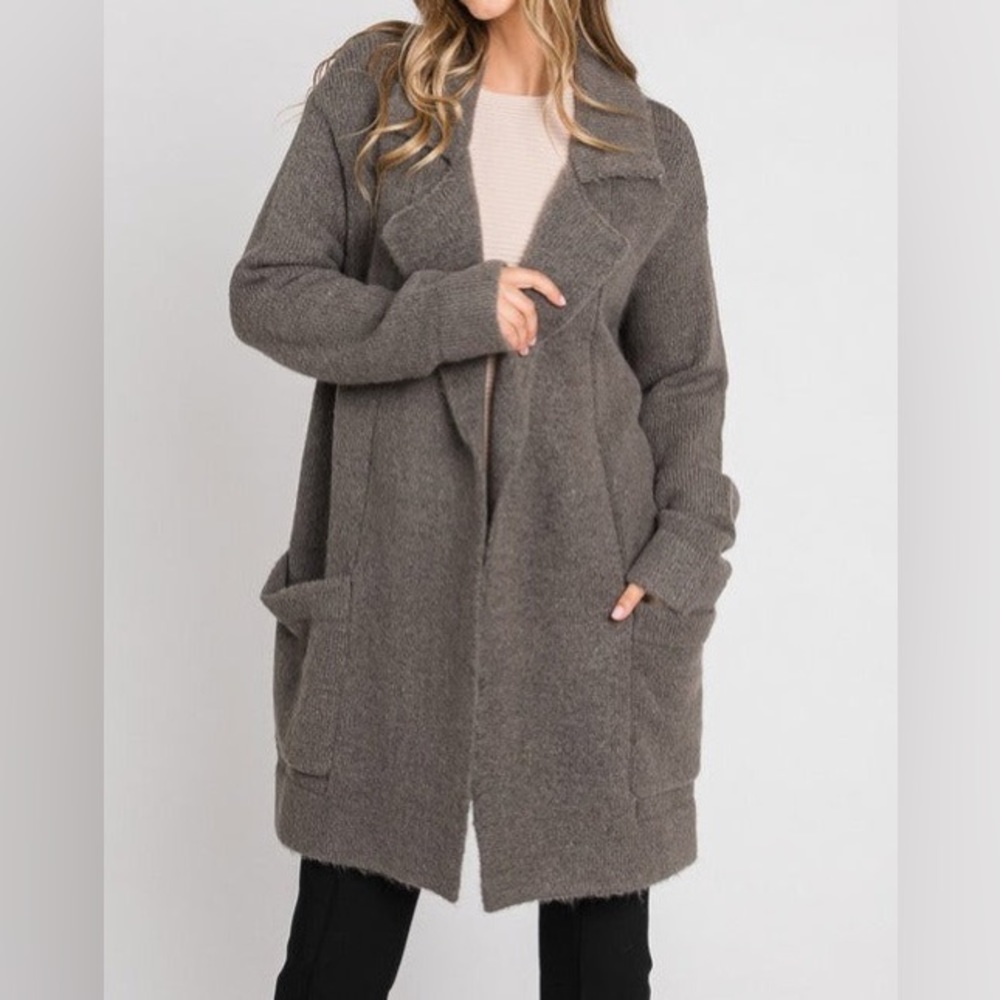 ML Grey - Sweater Blazer